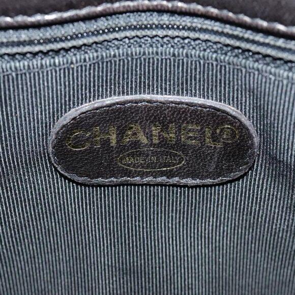 Chanel Coco Mark Black Patent Leather Tote Bag (Pre-Owned) - Picture 9 of 16